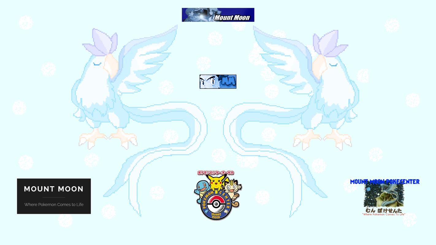 A selection of logos, banners and backgrounds from Mount Moon’s history between 1998–2003, and 2020–2025