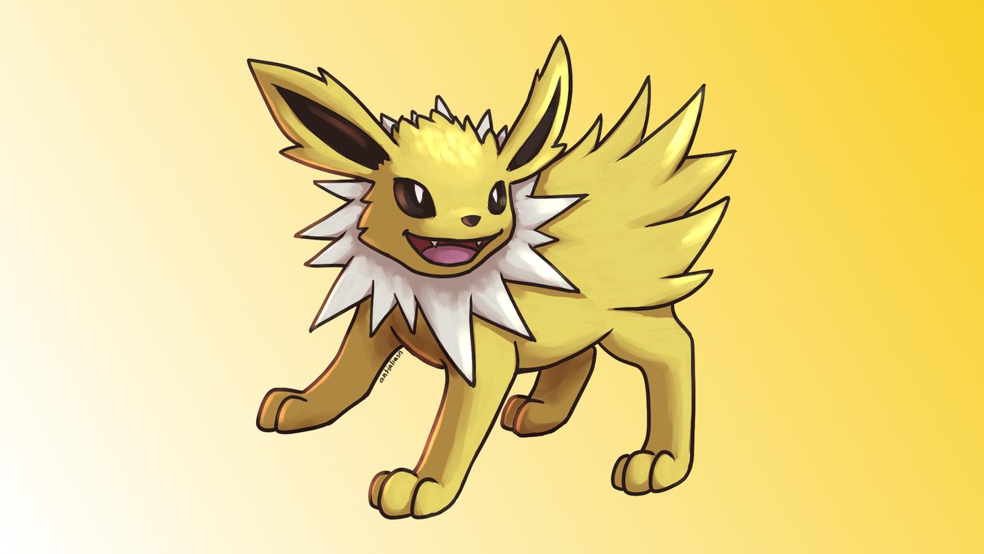 Artwork of Jolteon, created by Dragonfree