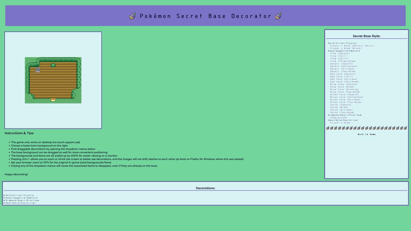 Pamtre Berry’s Secret Base Creator, May 2026