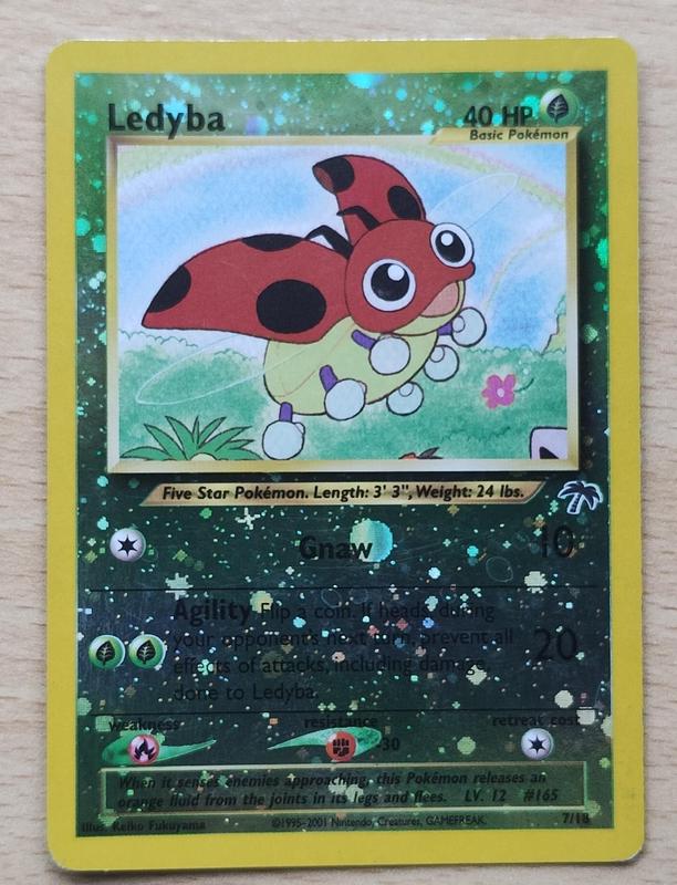 This Ledyba card was my first step to obtaining the Southern Islands Collection